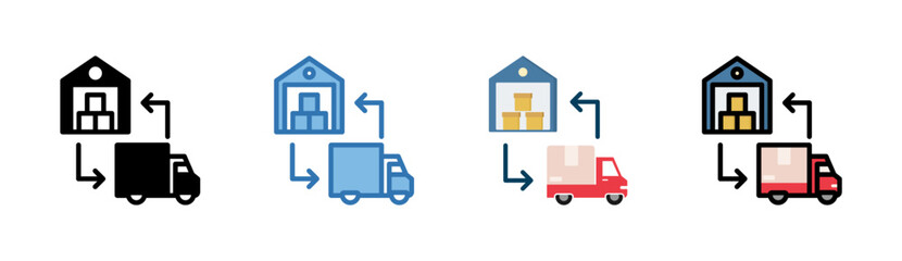 Shipping And Fulfillment Icon