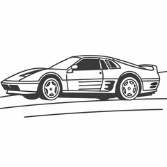 car vector illustration