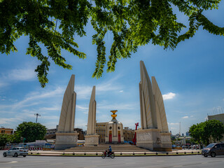 Democracy monument in Bangkok, Thailand