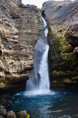 Hidden waterfall