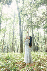 Naklejka premium 美しい日本女性