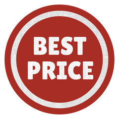 best price tag red color
