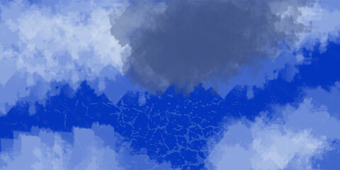 The combination of white and black clouds in the blue sky reminds us of the greatness of God. eps 10