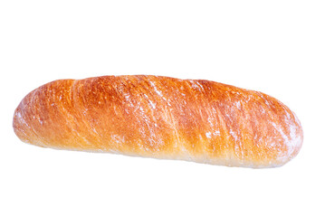 Baguette isolated Wheat baguette, bread.