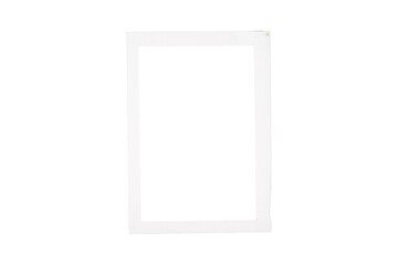 Polaroid Frame Isolated – Transparent PNG for Photo Mockup