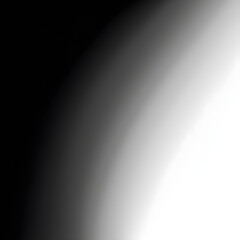 Fototapeta premium Abstract gradient transitioning from black to white, creating a minimalistic and smooth visual effect.
