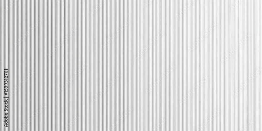 Poster Minimalistic white background with faint vertical lines creating subtle textured pattern, perfect for modern and clean design projects