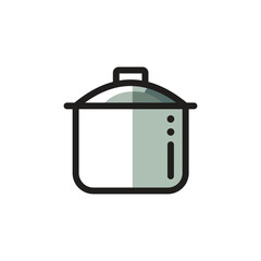 cooking pan  logo template