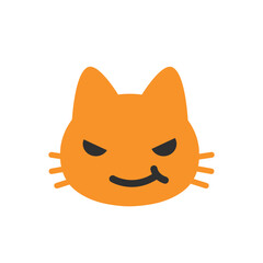 Cat Face with Wry Smile