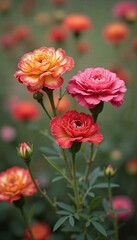 carnations in garden, carnation, flowers, Mother's Day, gift, mother's gift