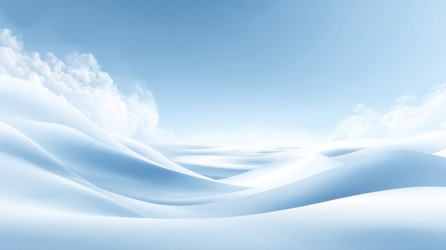 Winter Wonderland Landscape