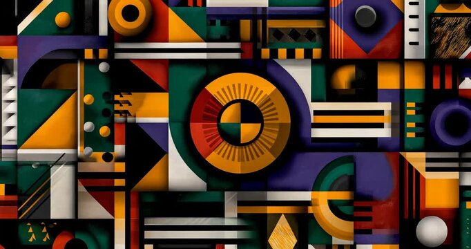 Ndebele Mosaic Pattern