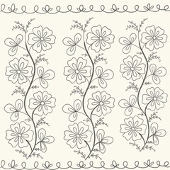 floral seamless pattern