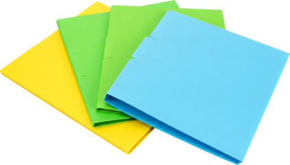 Colorful File Folders for Office or Classroom Organization