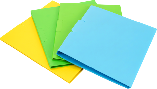 Colorful File Folders for Office or Classroom Organization