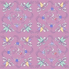 seamless floral pattern