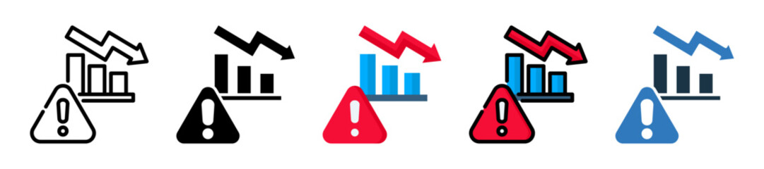 Loss icon multiple style 