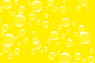 Lemonade Bubbles: A vibrant, eye-catching background of bubbly effervescence. Perfect for food, drink, or refreshment themes, creating a sense of freshness and fizz