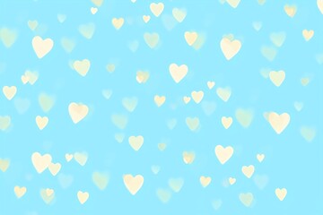 seamless background with hearts design 