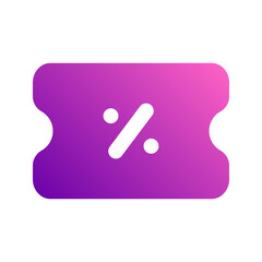 coupon gradient icon