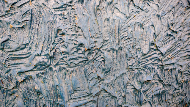Abstract Blue Gray Textured Wall Surface