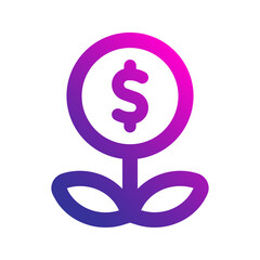 invest gradient icon