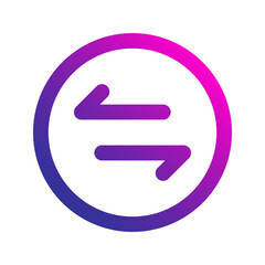 transaction gradient icon