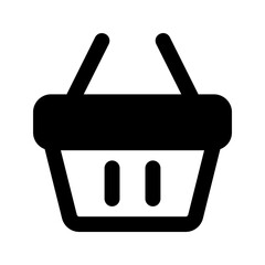 shopping cart line icon