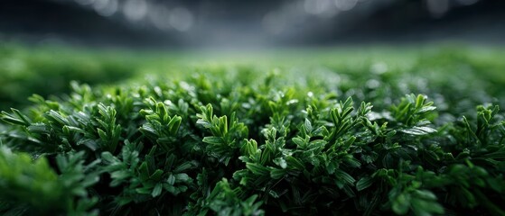 Obraz premium Lush Green Grass Field Background Nature Texture Landscape