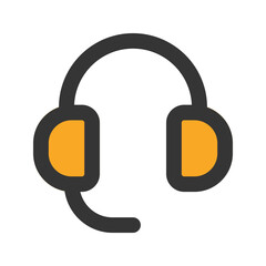 support outline fill icon