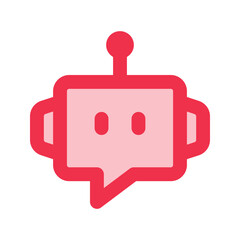 chatbot outline fill icon