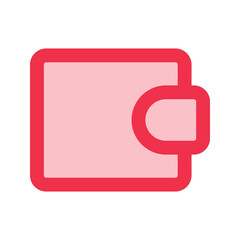 wallet outline fill icon