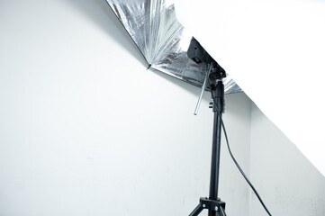 studio shot of a tripod
