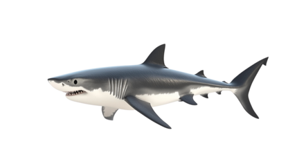 3D cartoon shark, cartoon shark illustration, cute cartoon shark 3D with smile, cartoon shark