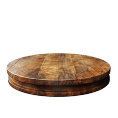 Rustic Wooden Round Tabletop Perfect for Product Displays Mockups or Food Photography Backdrops