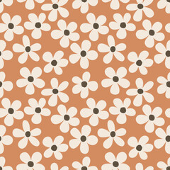 seamless pattern with flowers
