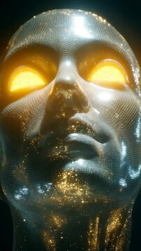 Friendly Claude AI Hologram	