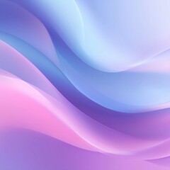 Fototapeta premium Elegant abstract background with smooth pink and blue gradient waves, light purple and sky blue lines flowing softly across a high-definition design. Ideal for branding, advertising, or digital presen