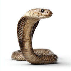 Fototapeta premium snake on white background