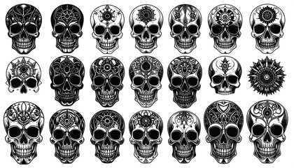 Ornate Skulls Collection.