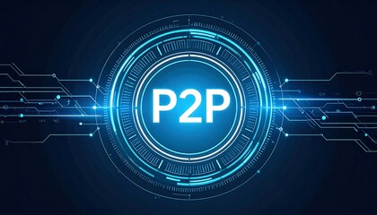 P2P Tech Network  Digital Interface.