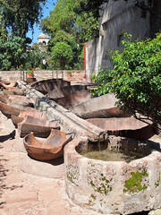 washing area of cloister Santa Catalina in Arequipa