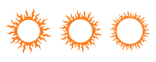 Fire background banner graphic vector illustration template
