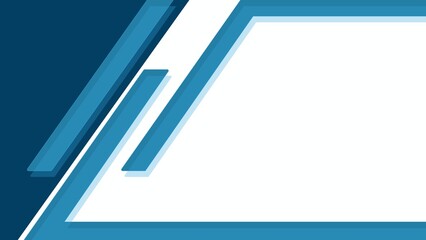 Modern Blue Geometric Background Design