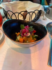 Appetizers at the table