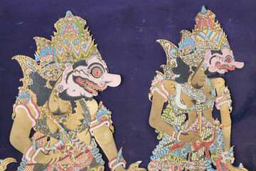 Wayang Kulit – a classic Javanese shadow puppet art from Indonesia.