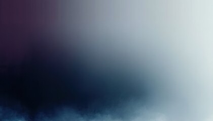 Fototapeta premium abstract gradient background with dark blue and purple transitions fading into light blue and white shades creating a soft blurred effect