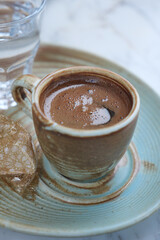 turkish coffee with a sweet side
