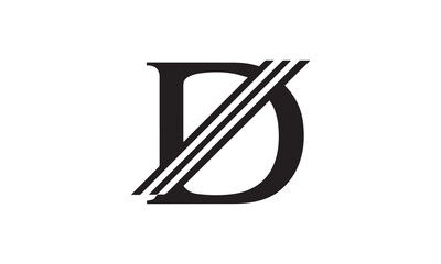 Minimal D Logo Design
