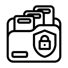 security Line Icon